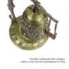 Bronze Buddhist Bell Ornament Alloy Bronze Bell Statue Dragon Bell Decoration  Home Office Decor