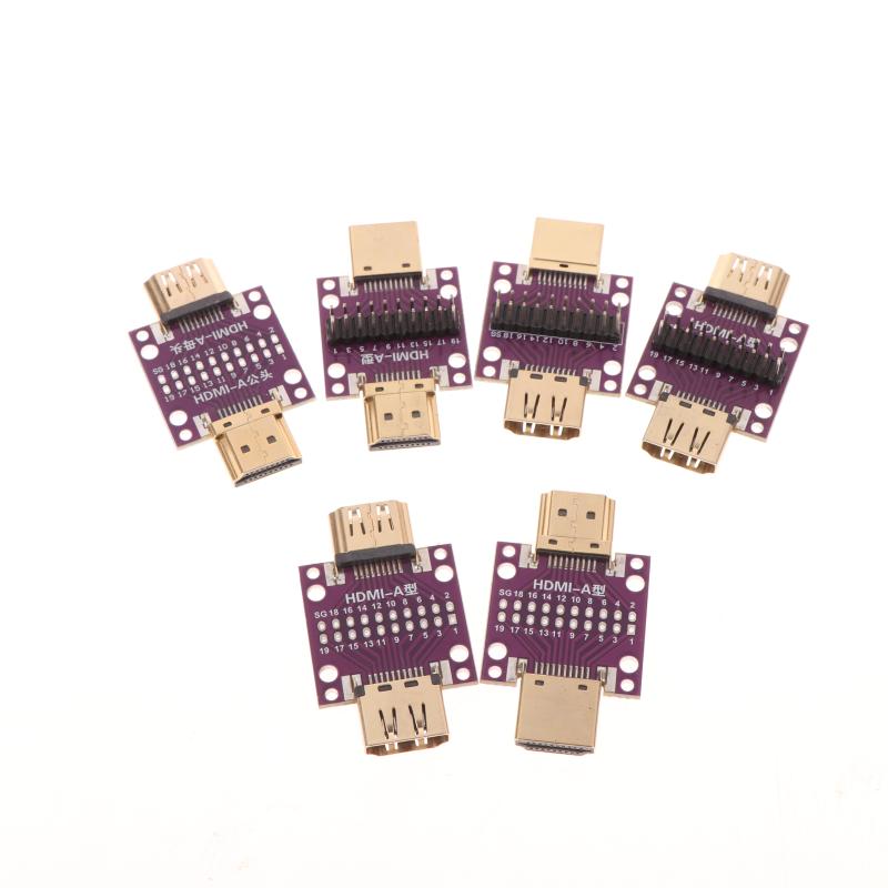 With PCB Board Conversion Circuit Board Module HDMI Male To Female/Female To Female/Male To Male Test Adapter Board