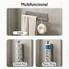 Self Adhesive Kitchen Paper Holder No Drill Napkin Tissue Towel Toilet Roll Paper Holder Hanger Cabinets Bathroom Storage Rack