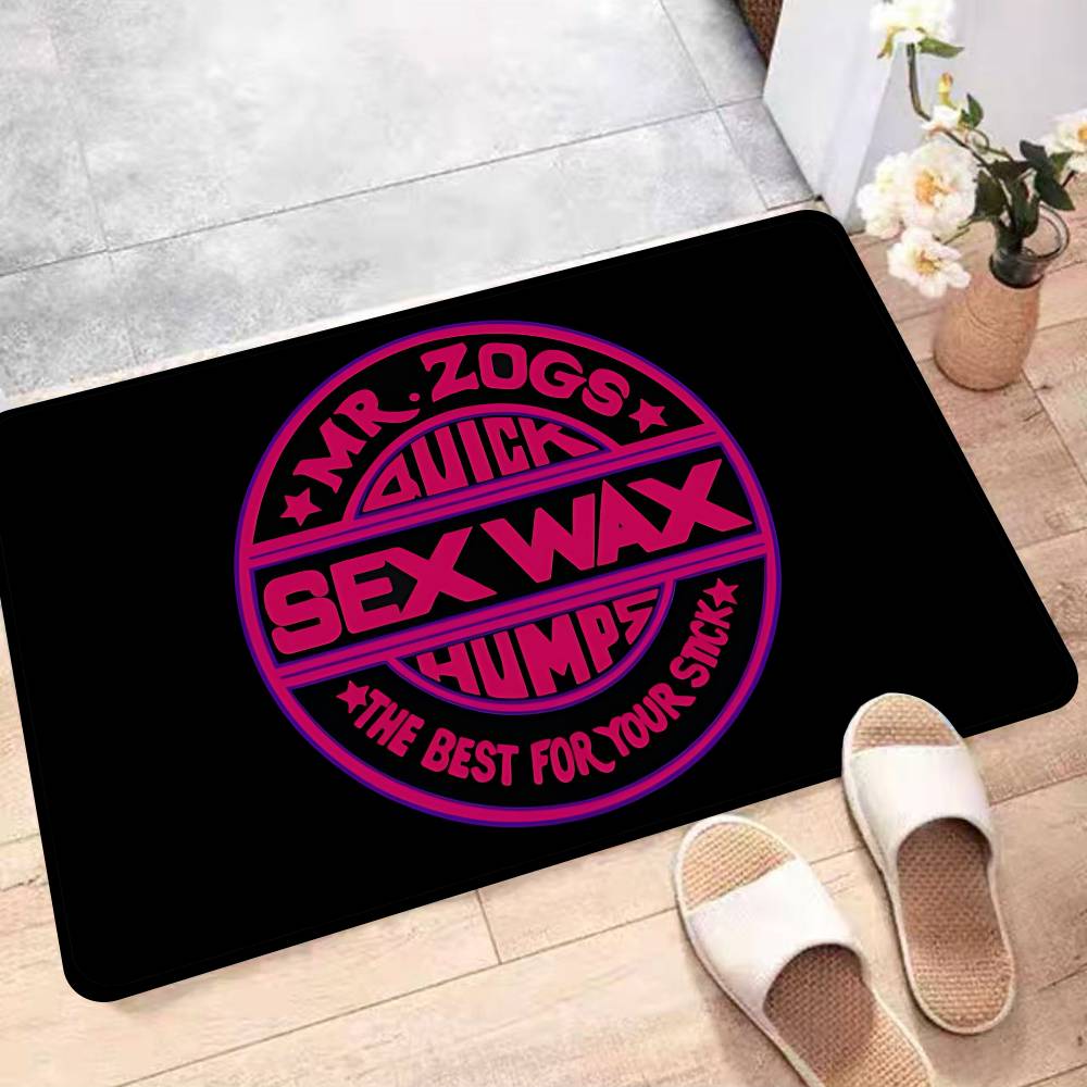 Mr Zogs Surfing Sexs W-Wax Floor Mat Cheaper Anti-slip Modern Living Room Balcony Printed Bedside Mats