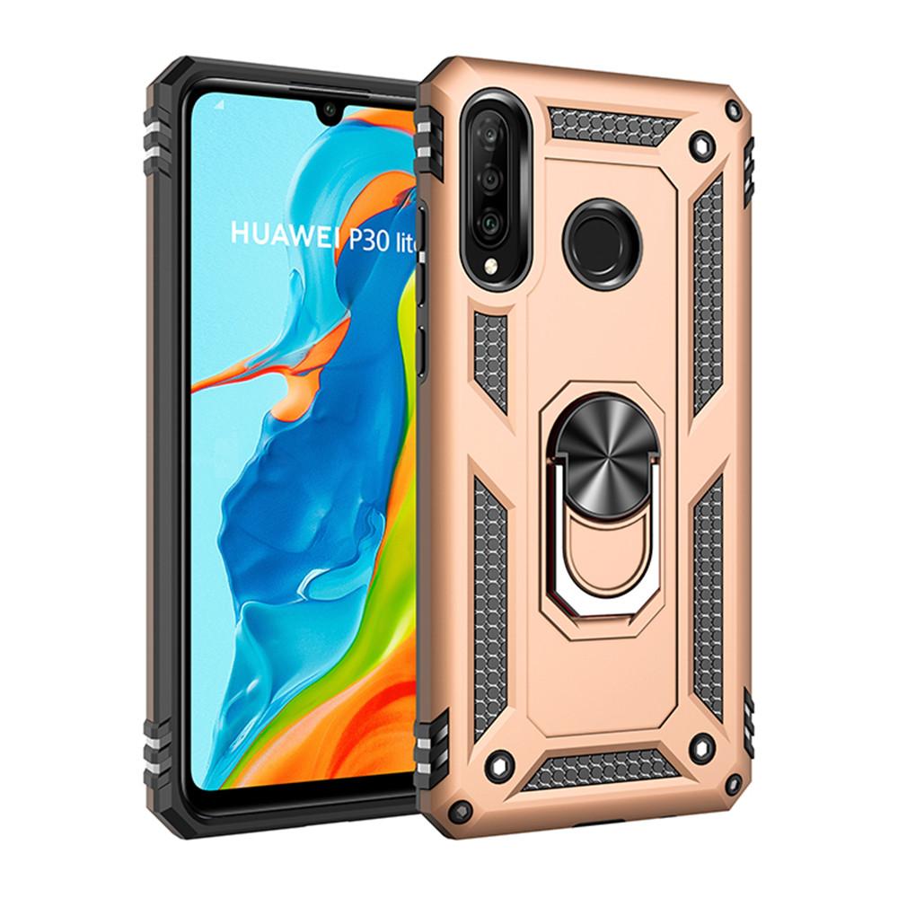 For Peatkop Huawei Honor 9X Pro 8A Prime 8S 10 Lite 20 9C 9S 20S Case Metal Ring Case Holder Armor Shockproof Kickstand Cover