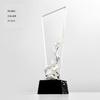Customized High-end Crystal Trophy, Excellent Staff Company Annual Meeting Award Home Decor, Gold, Silver, Copper Souvenirs, 1Pc