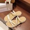 Beach Cool Slippers 2025 Summer New Wear High-end Non-slip Student Fashion Versatile Cool Slippers