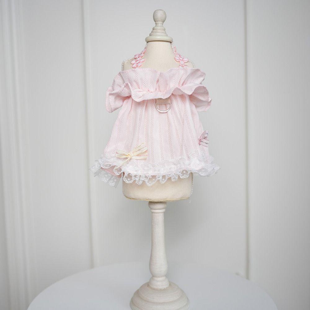 Adjustable Cat Princess Dresses Soft Summer Dog Clothes Stylish Puppy Wedding Skirt  Pet Supplies