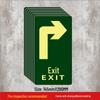 Luminous Self-Adhesive Floor Sticker for Fire Exit and Evacuation Pathway