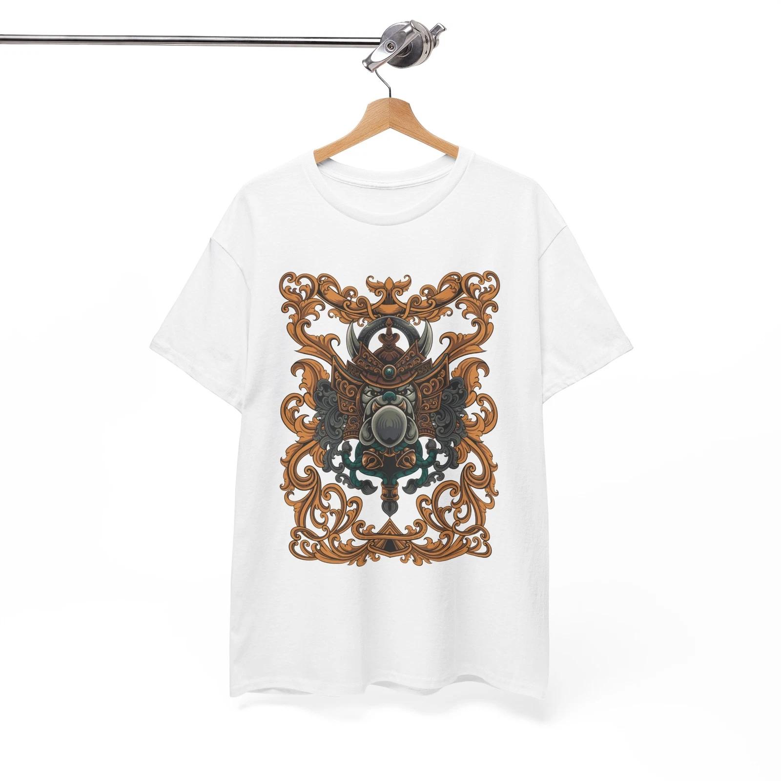 Japanese Samurai Shogun Masks T-Shirt | Dark Anime Aesthetic Shirt S