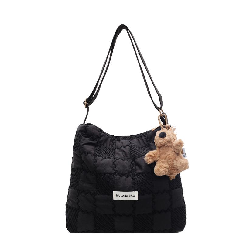 Leisure Commuting Large-capacity Bag Women's 2025 New Autumn and Winter Lightweight Casual Messenger Bag Shoulder Bag Tote Bag