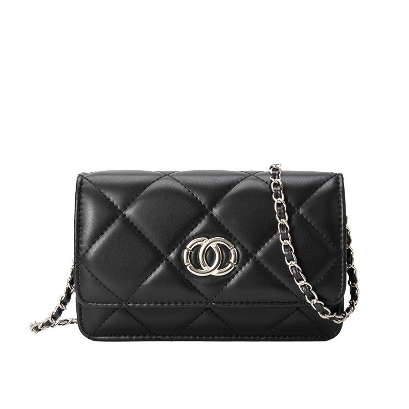 Xiaoxiangfeng Leichte Luxus Damen Koreanische Neue Umhängetasche Mode Diamantkette Einzelne Schulter Umhängetasche Vielseitige Damentasche