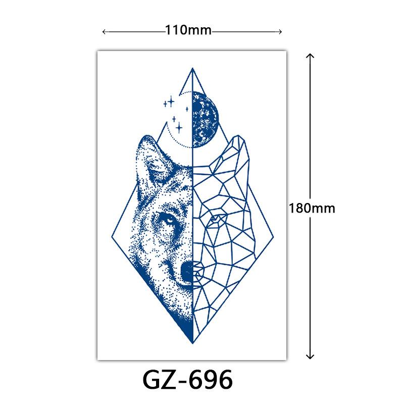 Autocolante Tatuaj cu Suc, Autocolante Tatuaj Herbal, Autocolante Tatuaj Semi-Permanent cu Litere Engleze Tatuaj