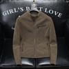 2025 Nouveau Style Veste en Cuir Homme Mode Décontracté Version Coréenne Manteau en Cuir Coupe Ajustée Tenue Décontractée 9117