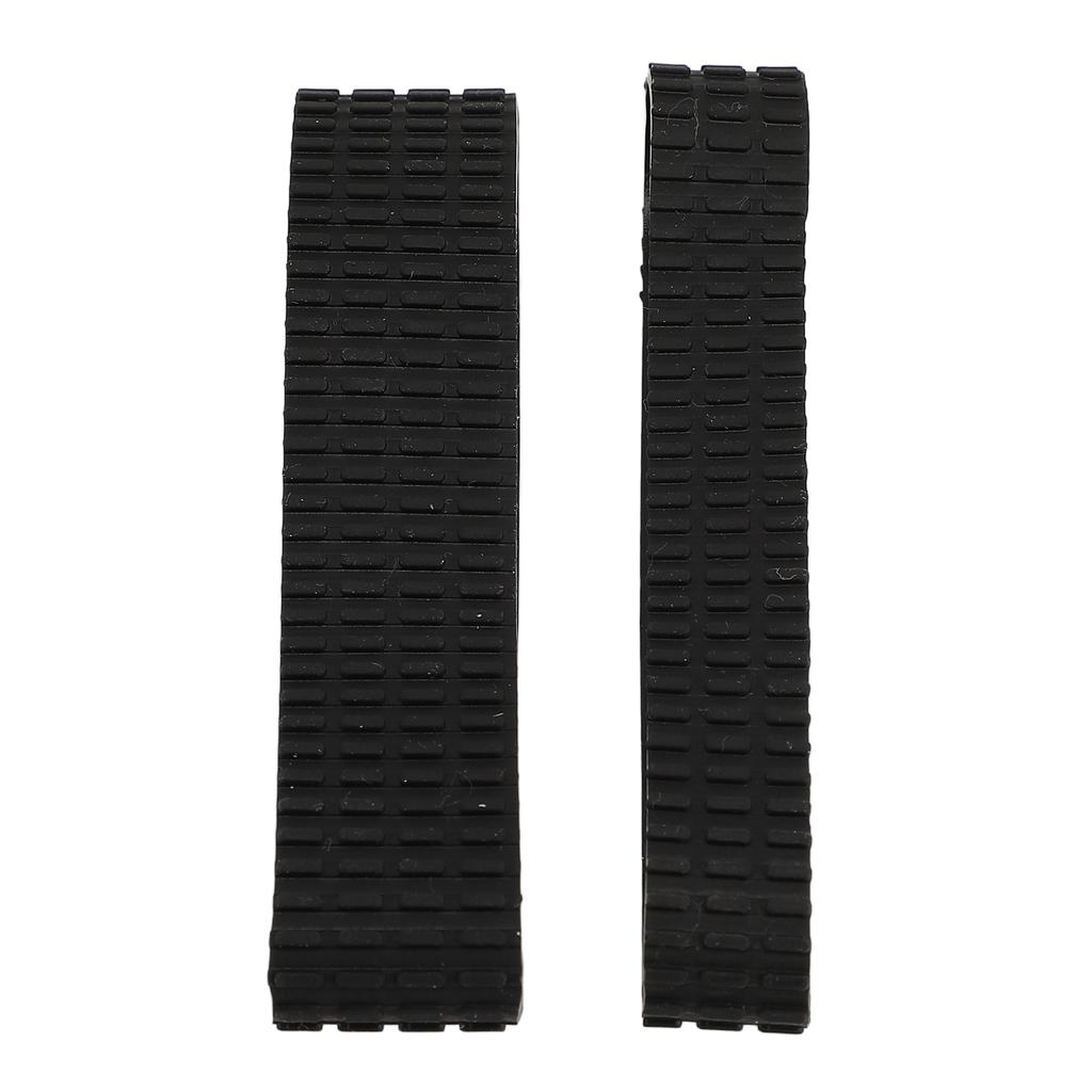 2PCS Lens Zoom Grip Rubber Ring Replacement Part Lens Grip Rubber Circle for 17 To 55mm Lens
