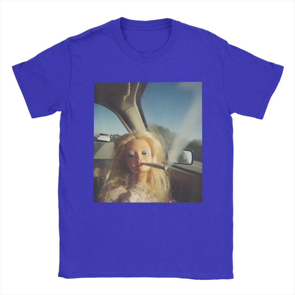 Funny Disgusting Doll Face Meme Smoking Sarcastic Humor TShirts Unisex Leisure 100 Cotton Tee Shirt Round T Shirts Big Size Top