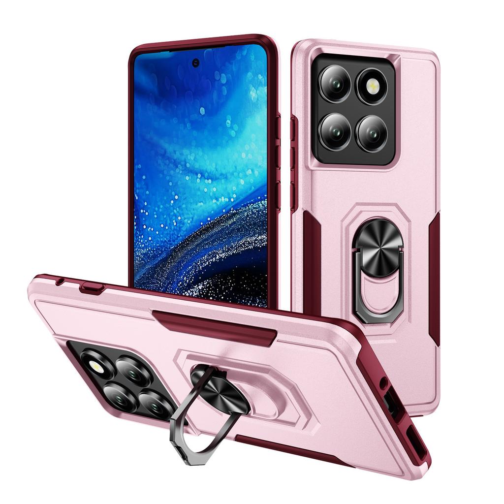 Capa de Celular com Suporte de Anel para Celular MOTO Edge 2 em 1 Capa de Celular Magnética