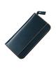 Erisea Long Genuine Large YKK Coin Holds Vertical Card Made by Top Leather Bankbook Solid Cowhide Long Popular Gift Men's Wallet, Leather, Capacity,