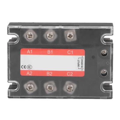 3 Phase SSR Regulator Solid State Relay Industrial Systems 25A AC To AC 480V for CNC Machine Tools Packing Machines