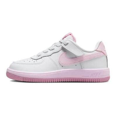 (PS) Force 1 Low EasyOn 'White Elemental Pink Pink Foam' Kids' FN0237-100