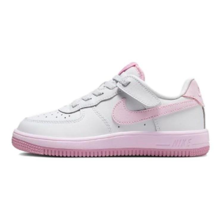 (PS) Nike Force 1 Low EasyOn White Elemental Pink Pink Foam Kids FN0237-100 EU 32