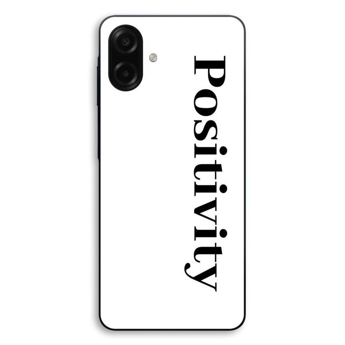 Hülle Für Samsung Galaxy A08 Positivity Maniacase schwarz