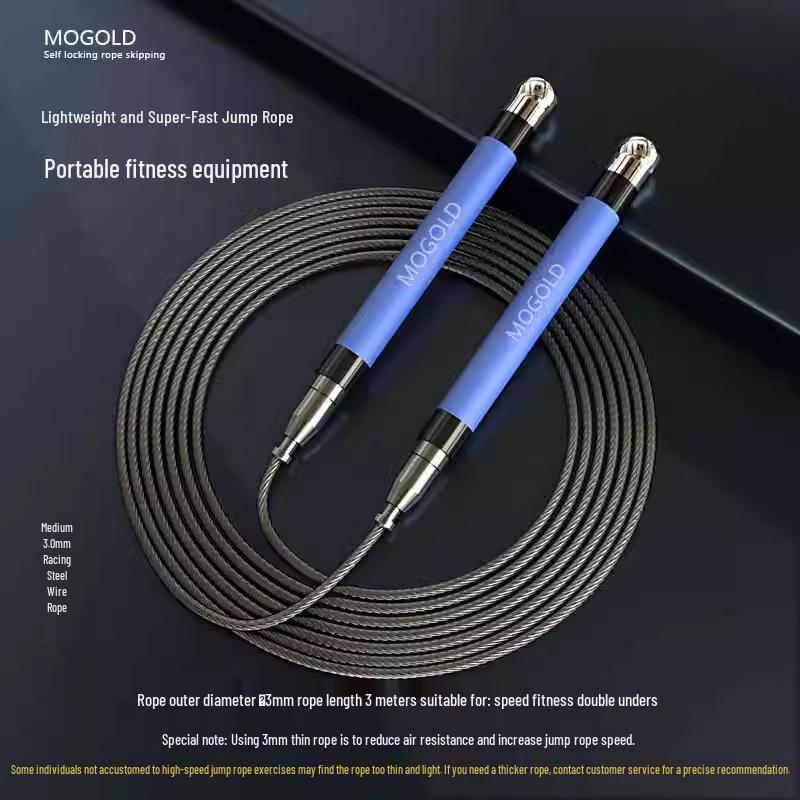 Silicone Self-Locking Speed Jump Rope for Students & Professionals