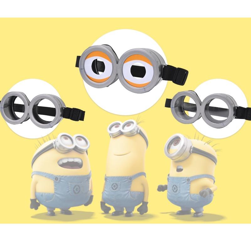 Funny Despicable Me Minion Glasses For Halloween Costume And Party Props