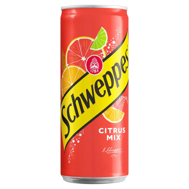 Schweppes Citrus Mix Gāzēts dzēriens 0