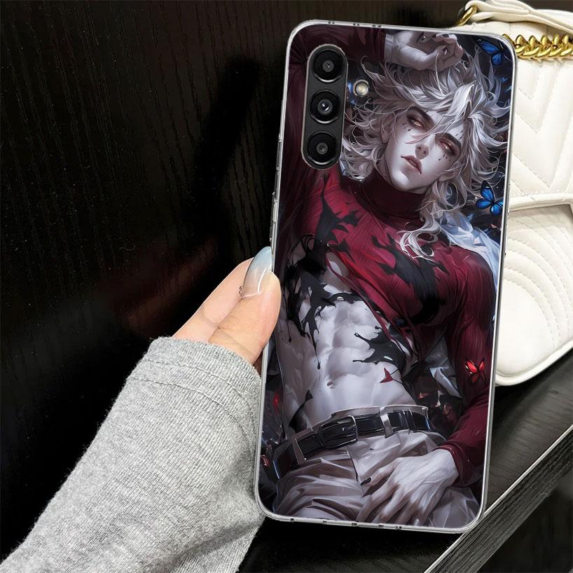 Demon Slayer Douma Case for Samsung A17 A16 A56 A36 A26 A15 A55 A35 A25 A14 A54 A34 A24 Phone Cover A13 A53 A33 A23 A05S A04S