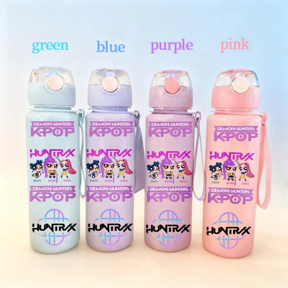 700ML KPOP Devil Hunter Stainless Steel Insulated Mug Anime Cartoon Style Portable Cup Fit designed for Students plus Children