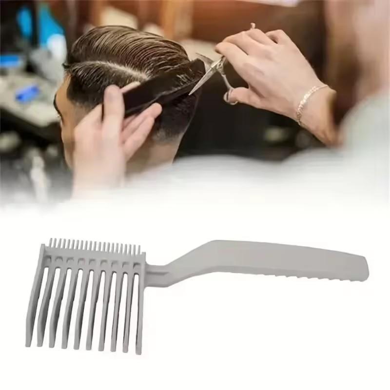 Professional Haircutting Comb, Flathead Gradient Comb, Men's Heat-resistant Comb, Salon Styling Tool.