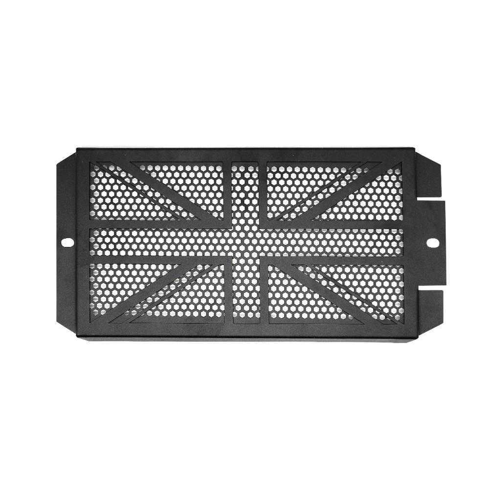 For Triumph Bonneville T100 T120 Bobber Street Scrambler Radiator Protection Motorcycle Accessories Radiator Guard Grille Cover чёрный