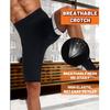 Männer Sauna Schweiß Kurze Hosen Hot Thermo Leggings Bauch Control Shorts Gym Fitness Workout Shorts Shapewear Sauna Anzug Body Shaper schlankheits Unterwäsche