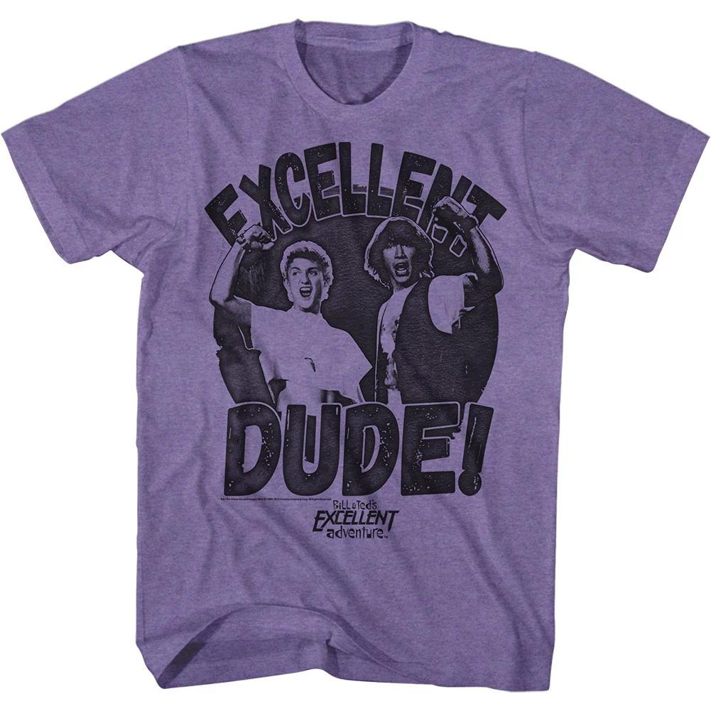 Bill & Ted s Excellent Adventure Movie Excellent Dude Photo Men s T shirt XL