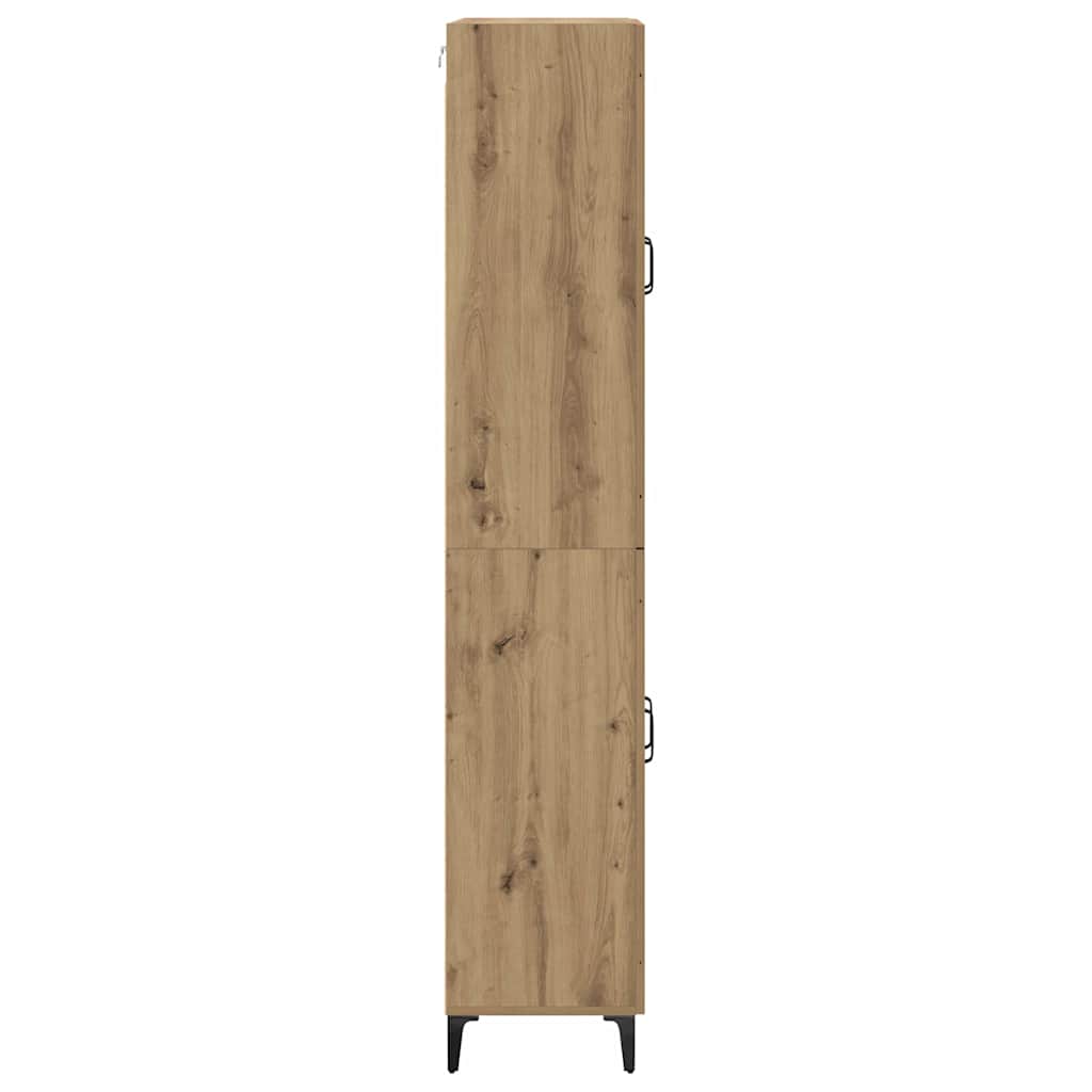 Highboard Artisan Oak 69.5 x 34 x 180 cm Particleboard