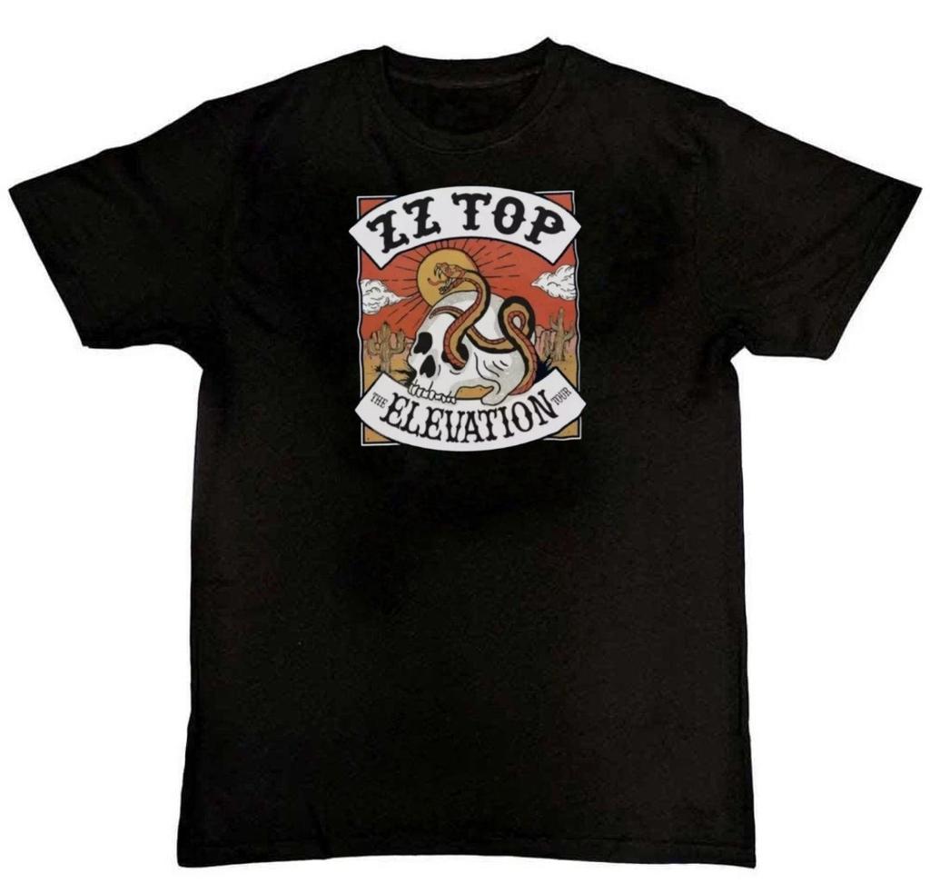 ZZ Top Elevation Tour Grafiskt Tryck Herr Unisex T-shirt