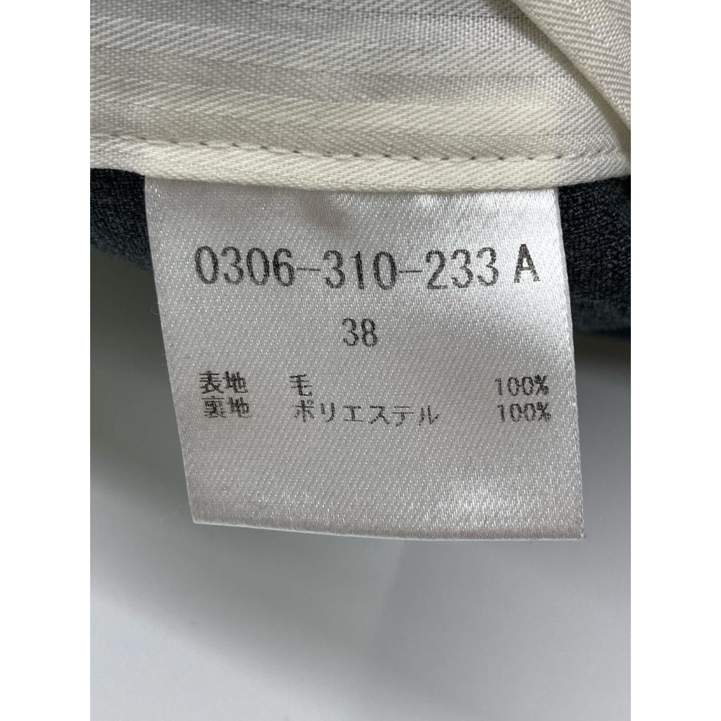 SOV. Gray Wool Wide Pants Bottoms 38 grayUsed