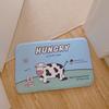 Cute Cartoon Cow Pattern Kitchen Floor Mat Runner Bathroom Doormat Trendy Cowprint Indoor Decor Area Rug Gift for Home