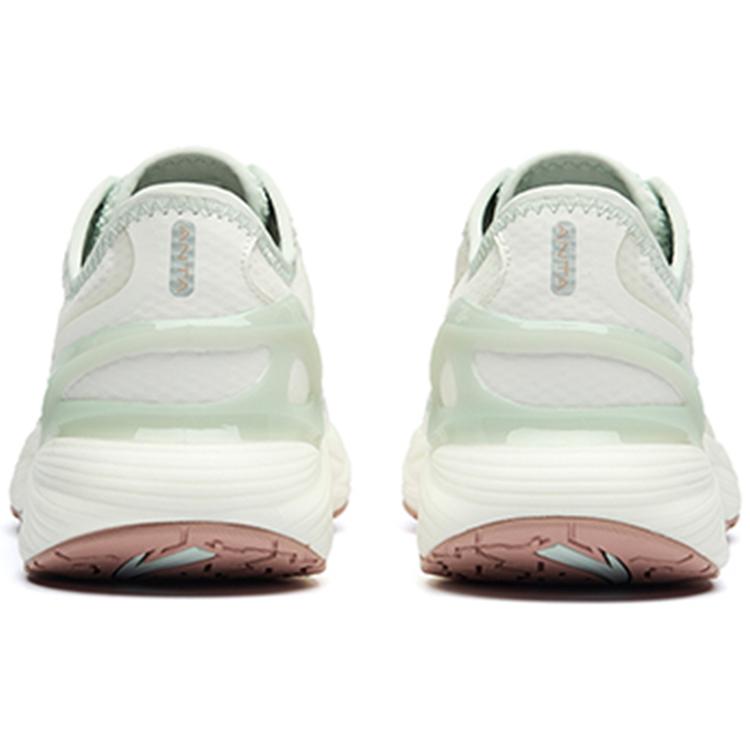 Anta Tron 2.0 Breathable Low top Running Shoes Women's White Gray Green 122225586S-4