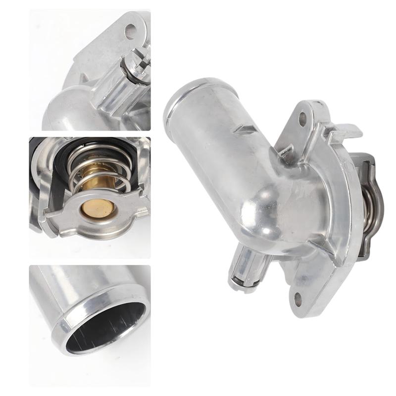 A03Z-Upgraded Aluminum Thermostat Housing Assembly 5184570AH For Chrysler Jeep Dodge Journey Grand Carava Avenger VW Routan