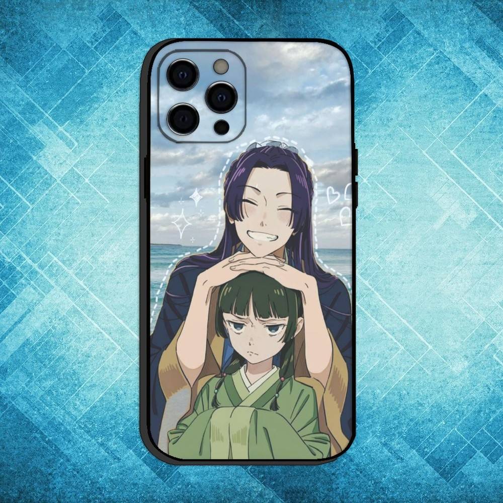

A-Apothecary Diaries M-Maomao Phone Case For iPhone17,16,15,14,13,12,11 Plus,Pro Max Soft Black Cover iPhone13PROMAX