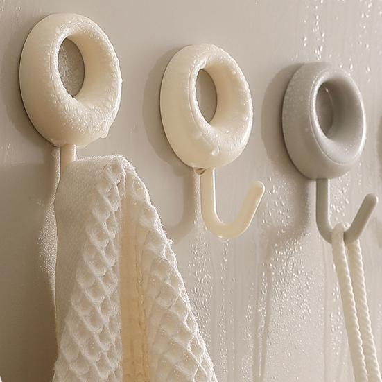 4 STuks Haken Zelfklevend Geen Boor Haken Sterke Kleefkracht Ophang Organizer voor Badkamer Keuken Handdoek Jas