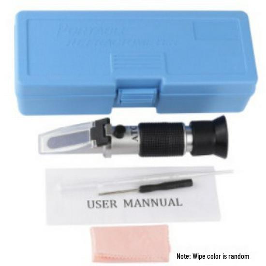 Portable Optical Salinity Refractometer for Aquariums