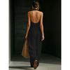 TIFICY Moda Donna Casual Estivo Primaverile Tinta Unita Stampa Senza Maniche Collo All'Americana Vita Alta Pantaloni Tute Jumpsuit & Pagliaccetti