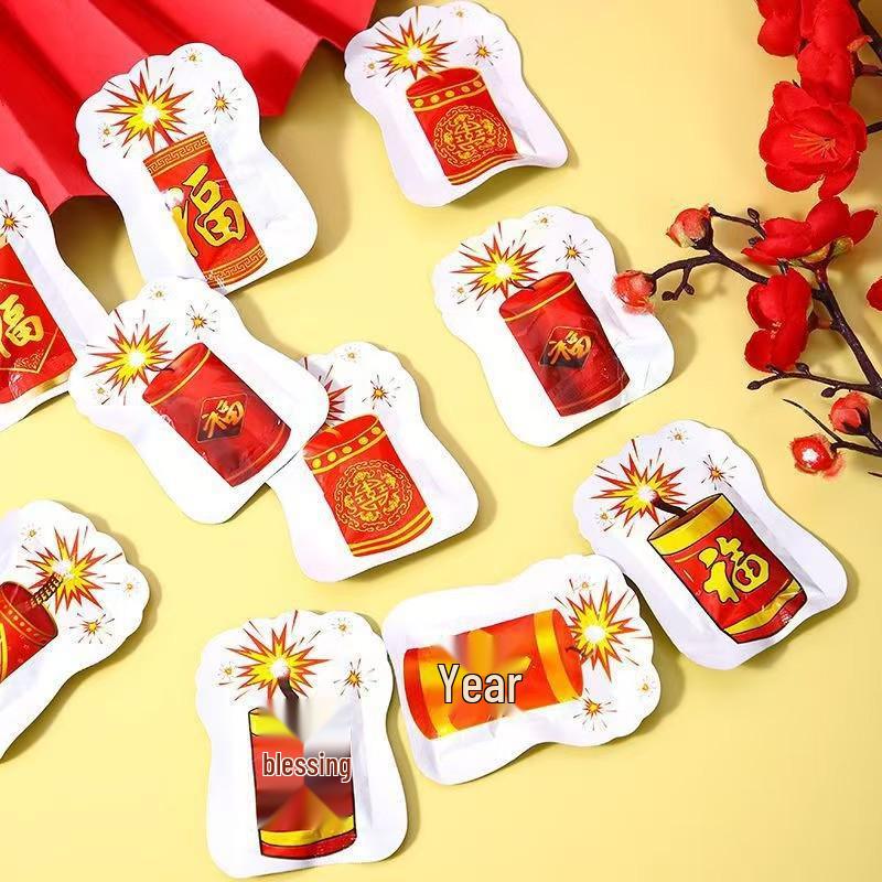 New Year Auto-Inflating Prank Grenades: Mini Explosive Packs for Realistic Scares