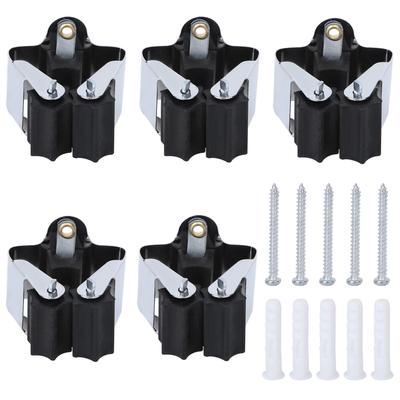 Aufbewahrungsklammer Werkzeug Eisenwaren Industriebedarf Metall Harz für Mopp Besen Aufhänger