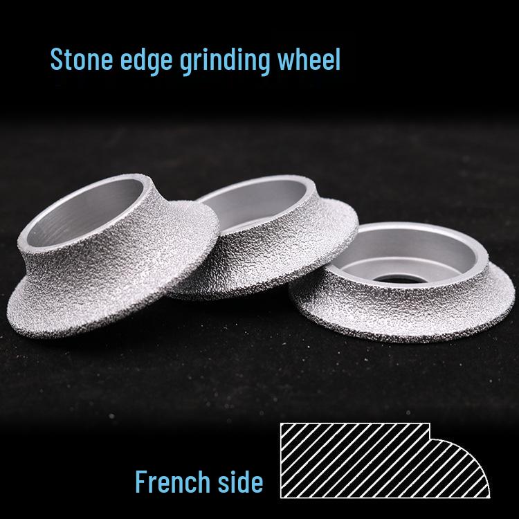 Brazed Diamond French Edge Countertop Grinding Wheel
