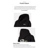 Nike Sportswear Hooded Jacket Black White Big Kids' (GS) Full Zip FV8447-010