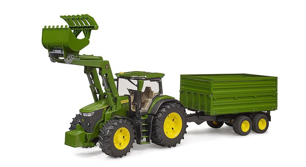 Bruder JD 7R 350 Front Loader & Tipping Trailer BR03155