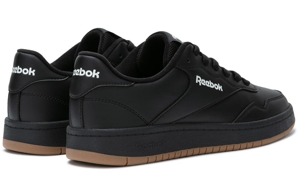 Reebok COURT 1000 Abrasion Resistant Low top Skateboard Shoes Unisex Black Warrior 24FRC907U2GH0