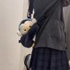 Dual-purpose Bag Children Backpack Doll Animal Shoulder Bag Soft Penguin Crossbody Bag  Girls