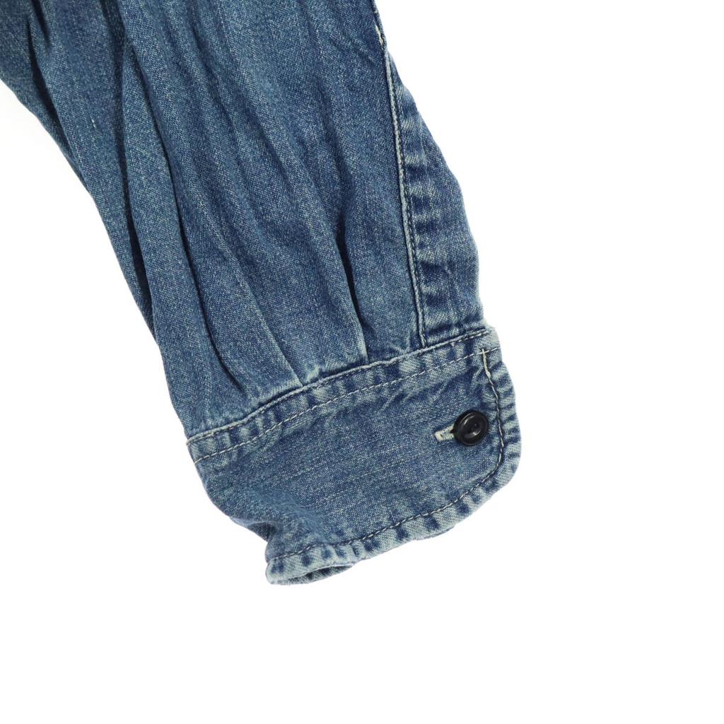 Levi's 90s Old Long sleeve dungarees Denim shirt L blue Men's Used
