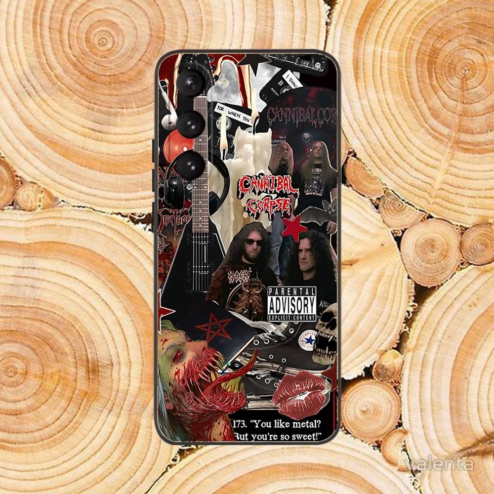 C-Cannibal C-Corpse Phone Case For Samsung Galaxy A 91,80,73,72,71,53,52,51,22,5G Soft Black Cover
